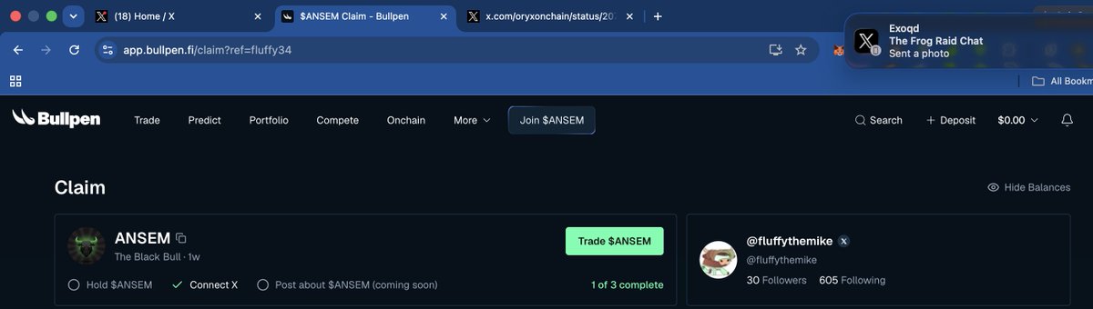 fluffythemike's tweet photo. @oryxonchain @BullpenFi done https://t.co/dyNQFhpozj