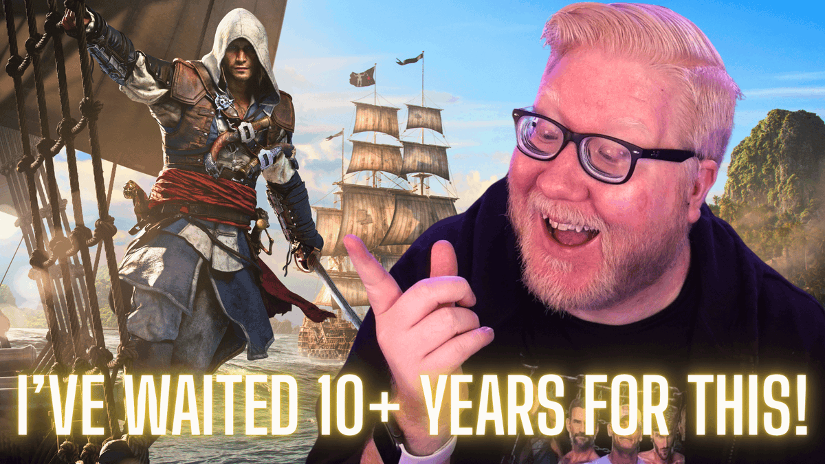 stevesaylor's tweet photo. Assassin’s Creed Black Flag Resynced is the Black Flag I’ve wanted for 10+ years: remade with accessibility options like subtitle/caption controls, remapping, and blind navigation tools. Some clunk remains, but it’s a strong step forward. 

Full review: https://t.co/r74wfZjI8U https://t.co/VnvS1TJeEP