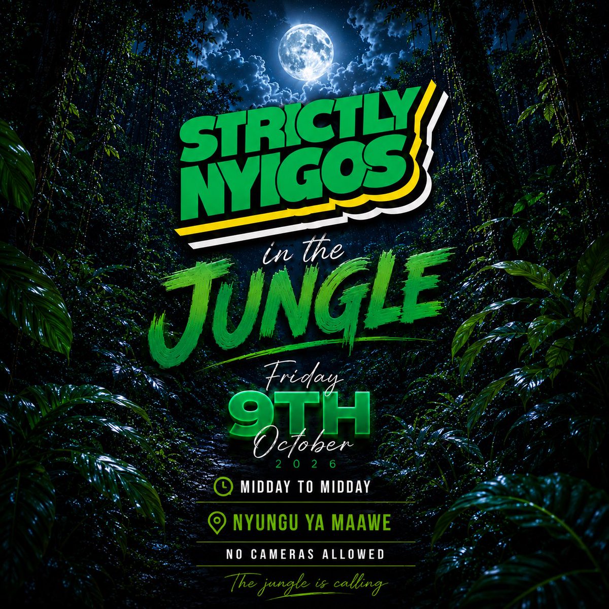 MC_AlanKing's tweet photo. The jungle is Calling📞😅 https://t.co/XhcUR4MQE5