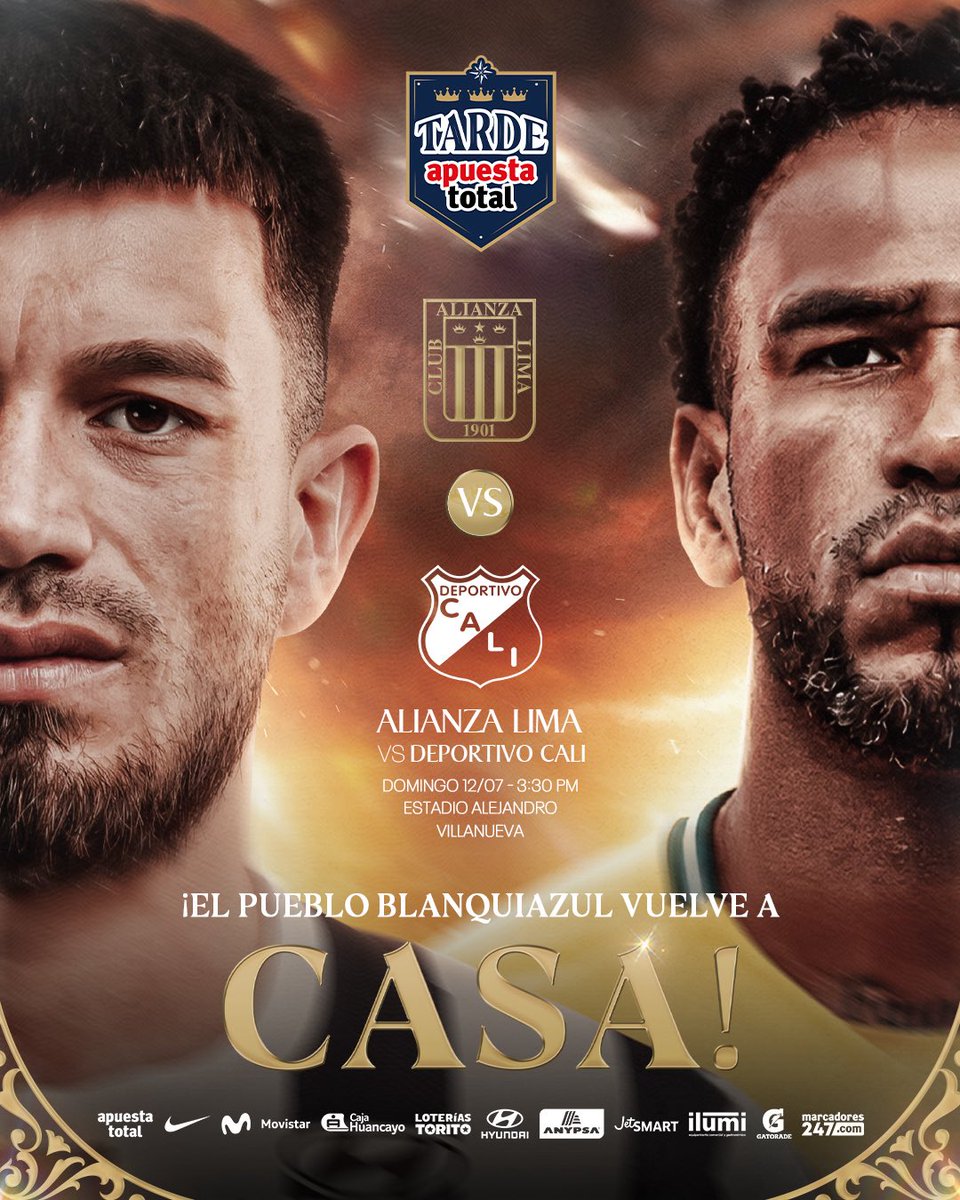 ClubALoficial's tweet photo. Nos vemos en casa para vivir juntos la 𝐓𝐚𝐫𝐝𝐞 𝐀𝐩𝐮𝐞𝐬𝐭𝐚 𝐓𝐨𝐭𝐚𝐥.

▶️ https://t.co/4HKrLxE3yu

🎟️ ¡No te quedes fuera!

#TardeApuestaTotal
#125AñosDeEternidad https://t.co/pllFtGfv87