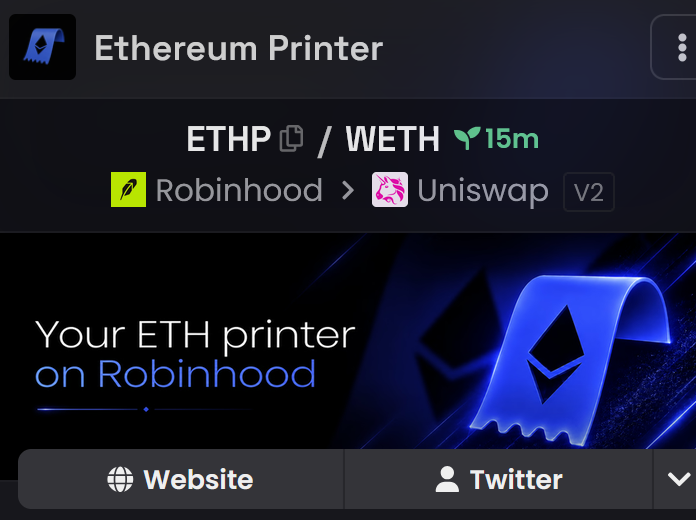 Ethereum Printer tweet media