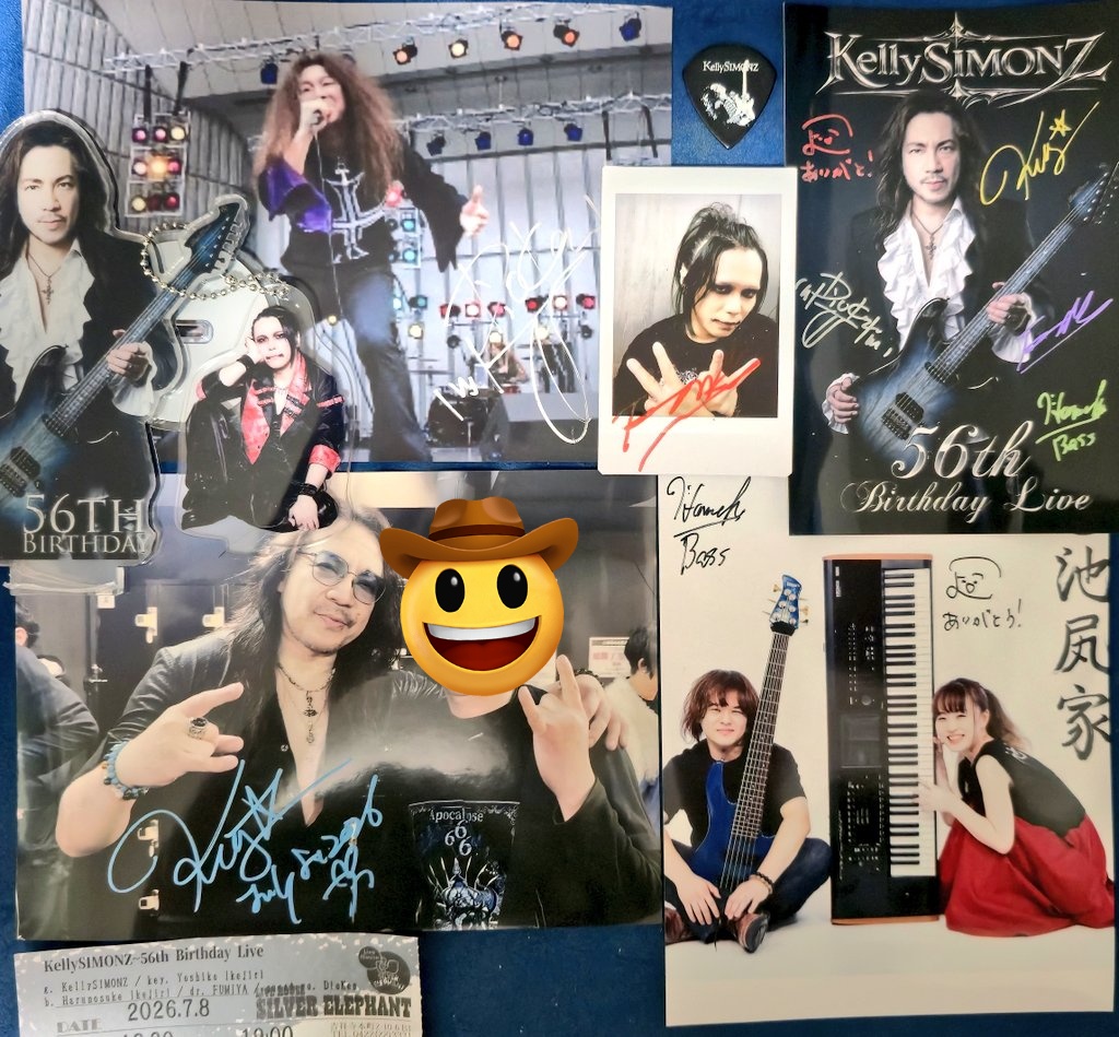 fuki_jill_metal's tweet photo. Kelly Simonz生誕LIVE㊗️最高🤘
ケリーさんの曲と王者イングヴェイカバーのネオクラシカルメタル曲を浴びてきた!
長いギターソロには圧巻😲
池尻さん🎹も華やかでよかった😍
フーミンも今まで見たことのない笑顔で🥁しばいていてうれしくなった☺
またこのメンバーでLIVEしてほしいっ‼️
#kellysimonz https://t.co/IghjVZOAc8