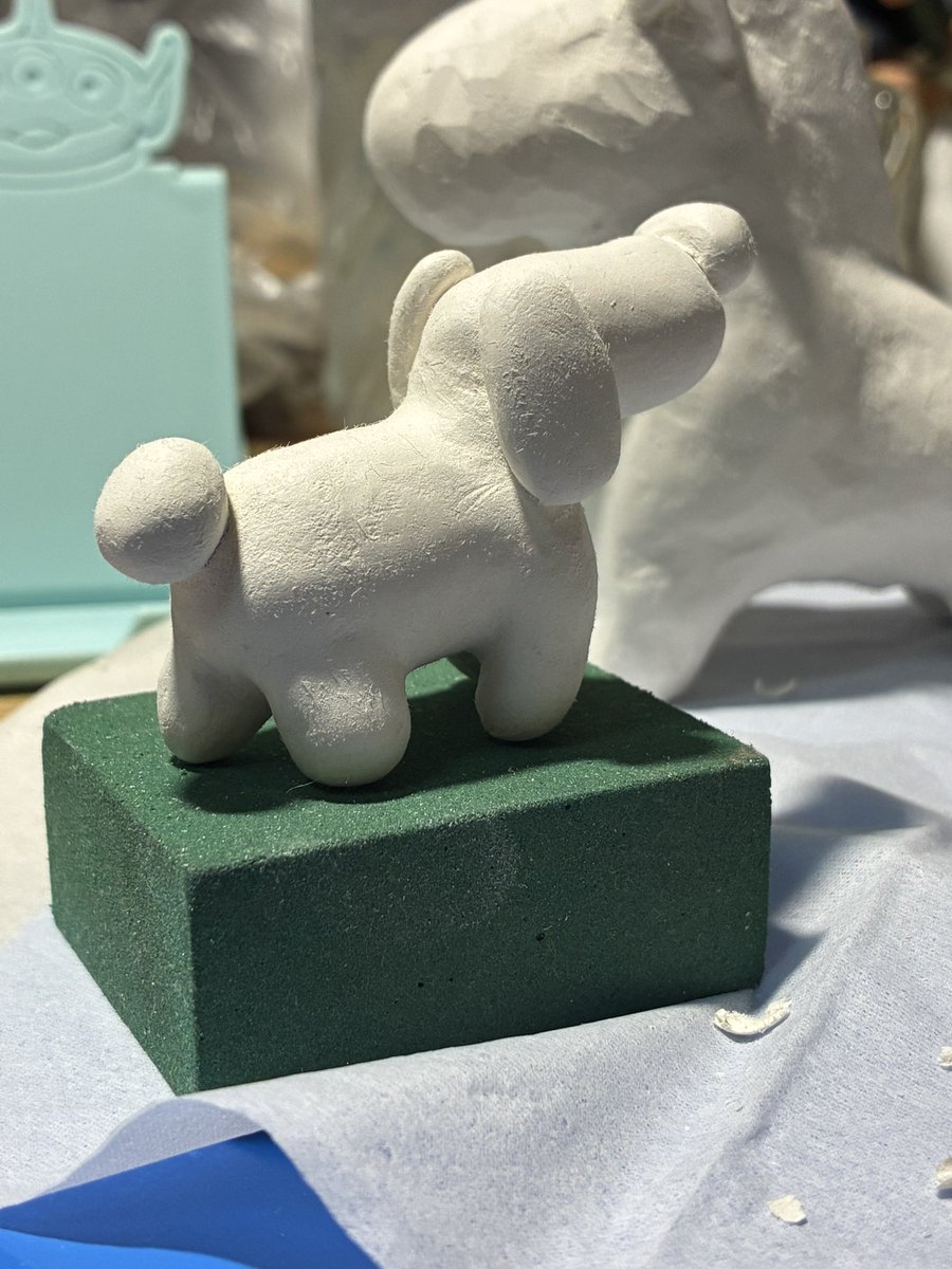 8gime__e's tweet photo. プリティなおしりとあんよを見て
#石粉粘土 #一次創作 https://t.co/0JQkMR1Whv