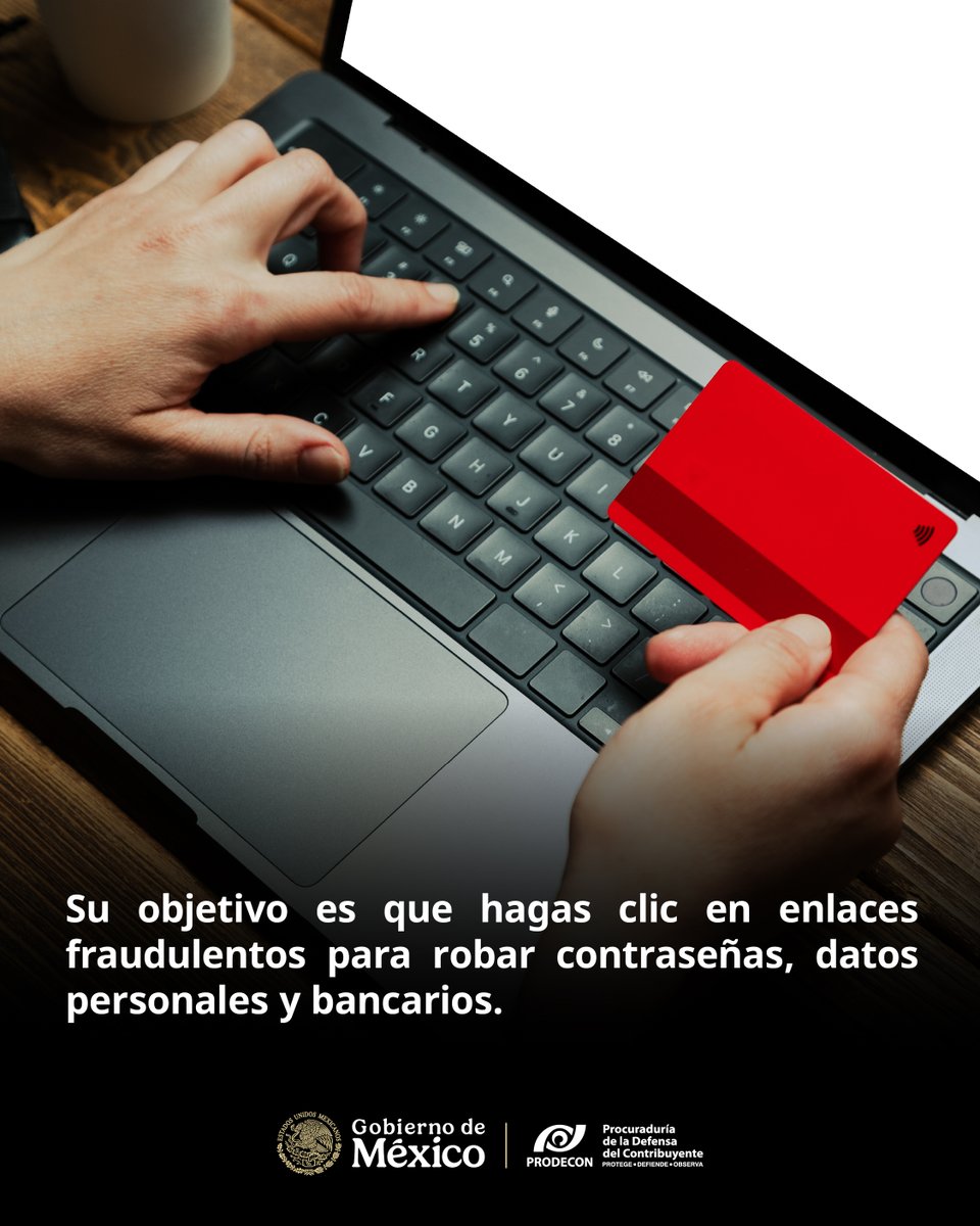 ProdeconMexico's tweet photo. 💡 PRODETip

¿Recibiste un mensaje o enlace dudoso en tu celular y no sabes qué hacer?  📱🚫 

No compartas tus datos personales y evita abrir enlaces sospechosos. 🔐

Ven a #PRODECON, podemos asesorarte.

📍 Ubica tu Delegación más cercana: https://t.co/wjLMMsTeeT 

💬 Chatea en línea con una persona asesora: https://t.co/FtUR3rcX7X  

#PorTiEstamosAquí