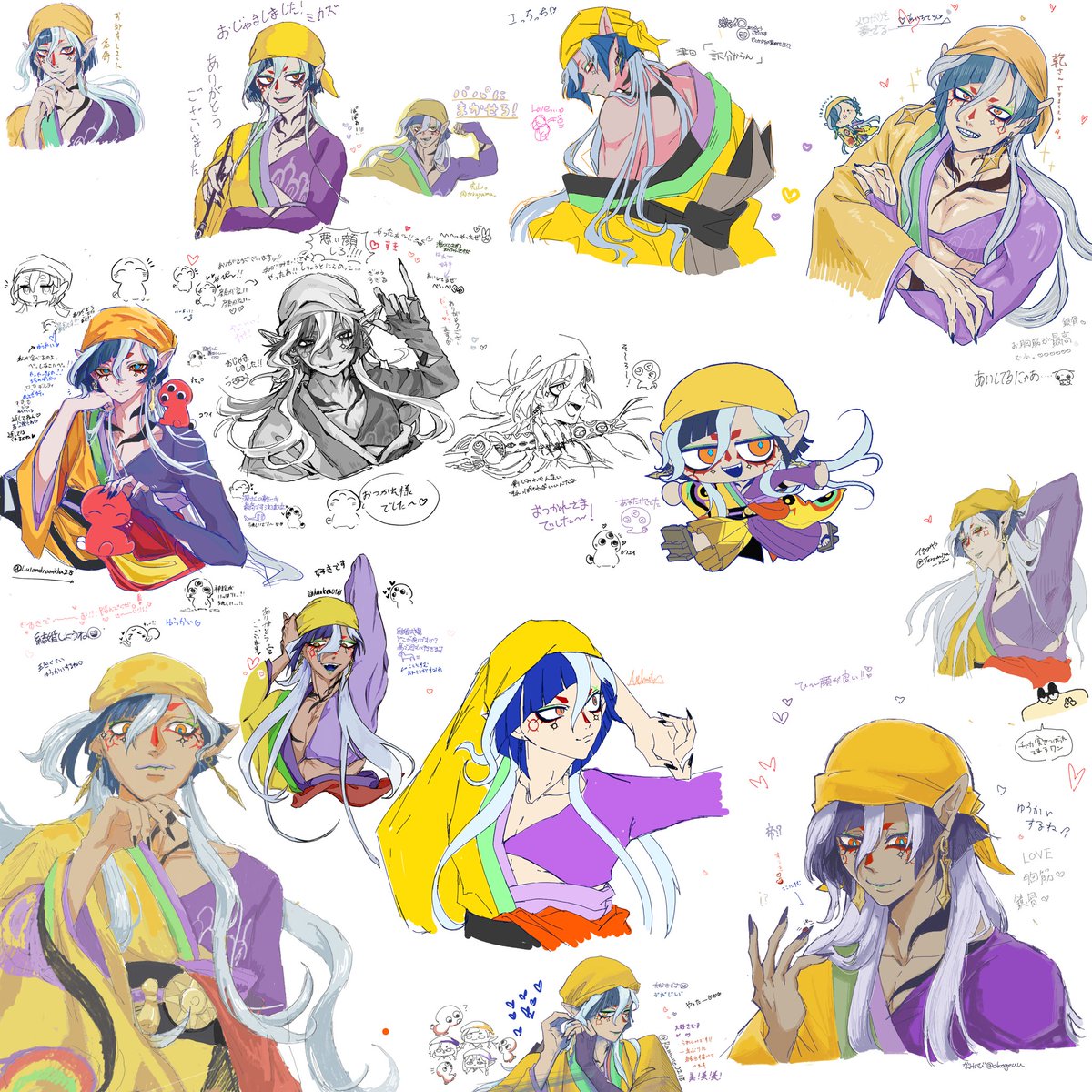 Oriharu_com's tweet photo. 皆さん美しい☰ニキ描いて下さり、ありがとうございました!!!! https://t.co/acmFWzG1ne