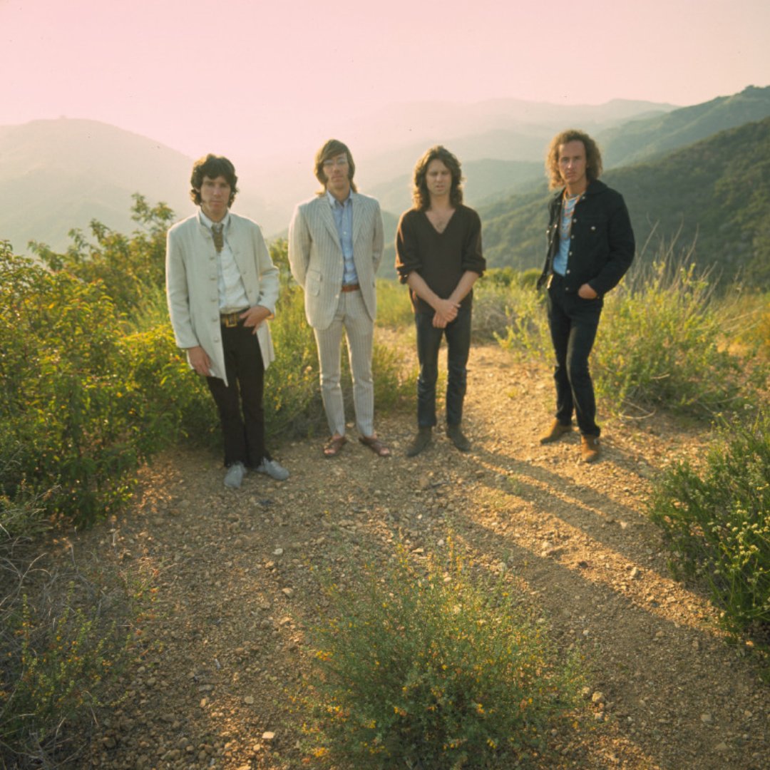 JimMorrison's tweet photo. In July 1968, The Doors released WAITING FOR THE SUN.

Featuring tracks like "Hello, I Love You," "The Unknown Soldier," and "Five to One," the band's third studio album captured a moment in time while continuing to expand their creative boundaries.

Listen here: https://t.co/3JlrQH4qRL

Photos by Paul Ferrara, taken during the photoshoot for the album cover.
