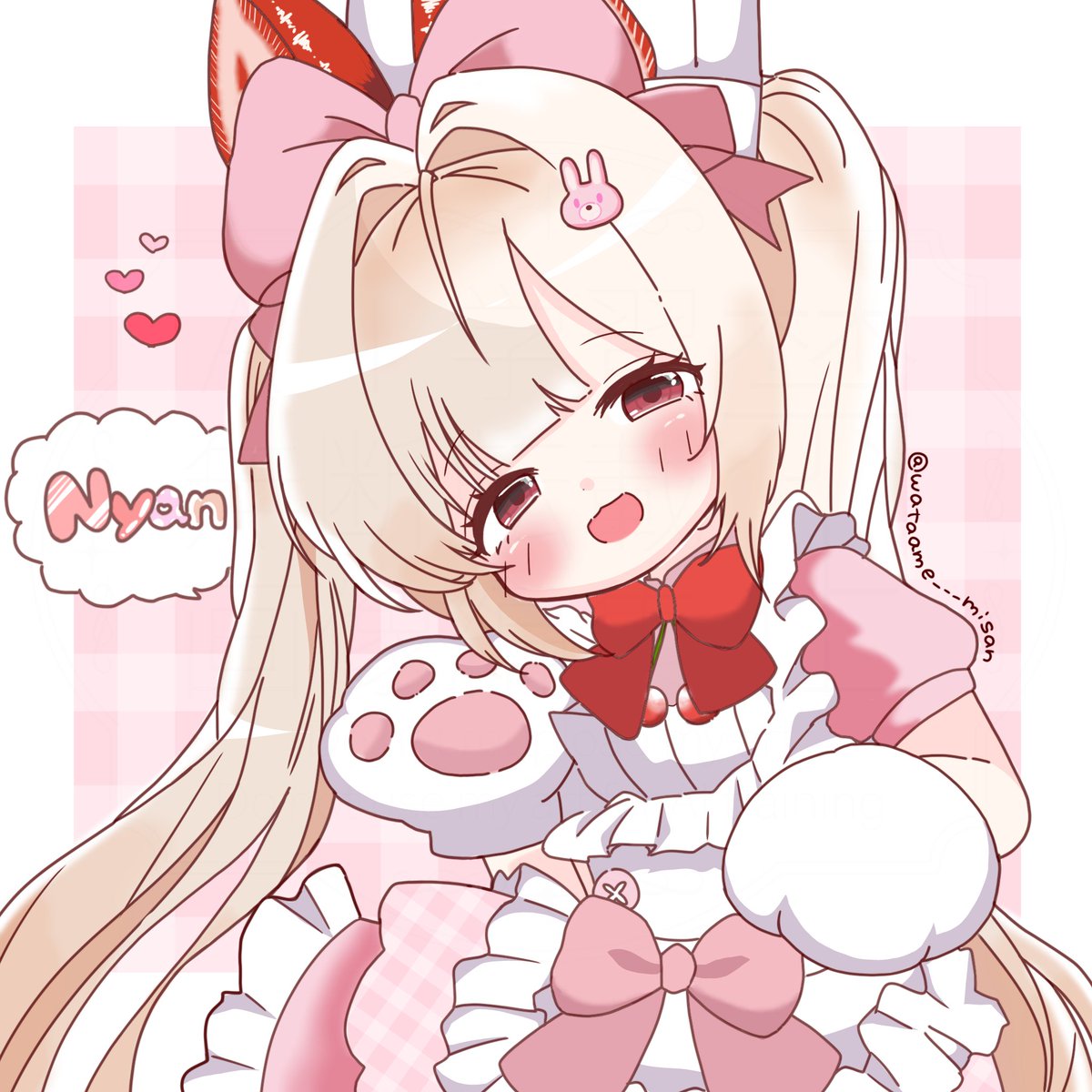 wataame___misan's tweet photo. 萌え萌えクラスト🍓🐾

#NIKKE #NIKKEfanart https://t.co/tXlcdifHCy