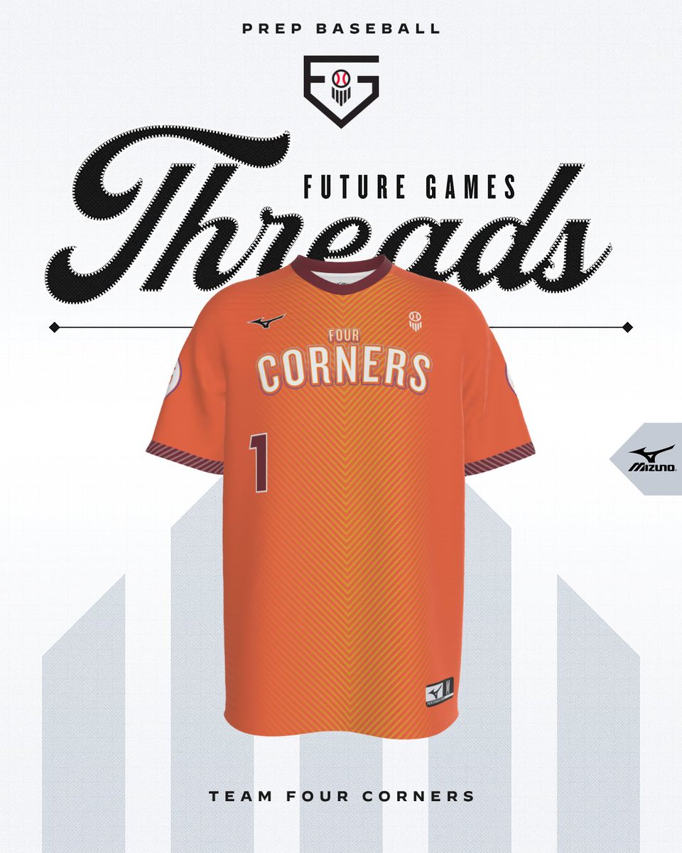 PrepBaseballAZ's tweet photo. 𝐂𝐋𝐄𝐀𝐍. 🔥

#TeamFourCorners is ready for the 2026 Prep Baseball Senior Future Games.

Introducing the official uniforms Team Four Corners will wear at #PBSFG26.

@prepbaseballut @PrepBaseball_CO 

#PBSFG26 || @PrepBaseball https://t.co/vgGrAkVfPe