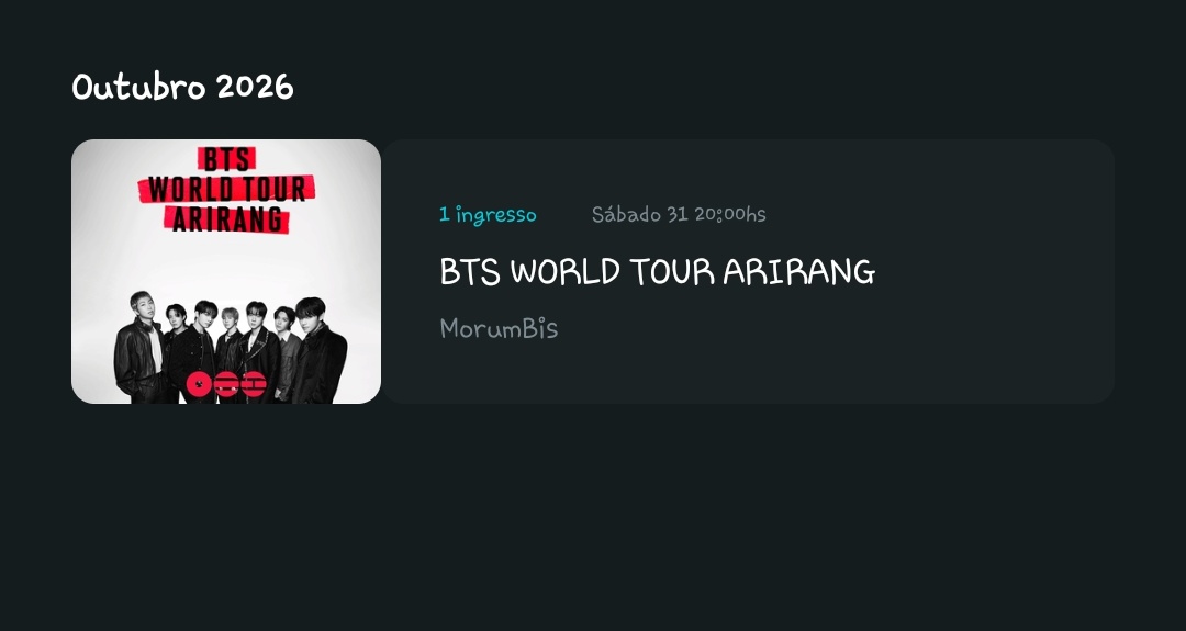 kekejmjk's tweet photo. meu avô viu o tri
meu pai viu o penta
e eu vou ver o bts em outubro https://t.co/Mc9T3LIvsl