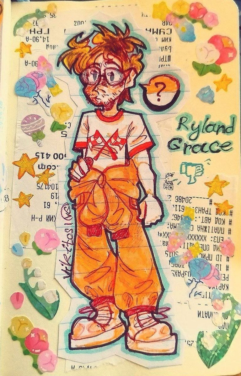 VicitosVG's tweet photo. Fanart In traditional ‧₊˚ ☁️⋅♡🪐༘⋆
. 
.
.
#phm #projecthailmary #phmRocky #rylandgrace #projecthailmaryRyland #projecthailmaryRocky #fanart #projecthailmaryfanart #малюнок #художникукраїна https://t.co/yunTOemaoP
