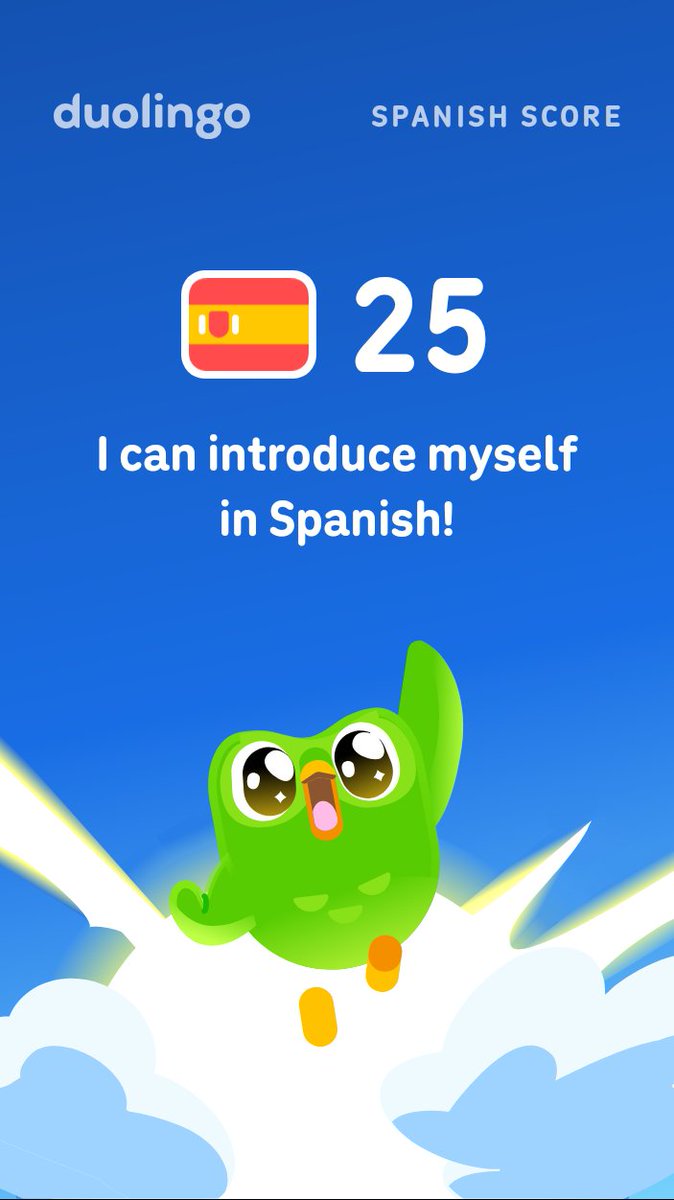 redraven205's tweet photo. Hola Amigos 👋🏼 I'm still looking for a Spanish speaking friend that I can learn more with! Are you out there? We can even speak over the phone! Help! 
Also learning Indonesian, German and Italian. (I have an Indonesian friend at the gym)
My Duolingo Spanish Score is 25! https://t.co/dkRTjgLDvr