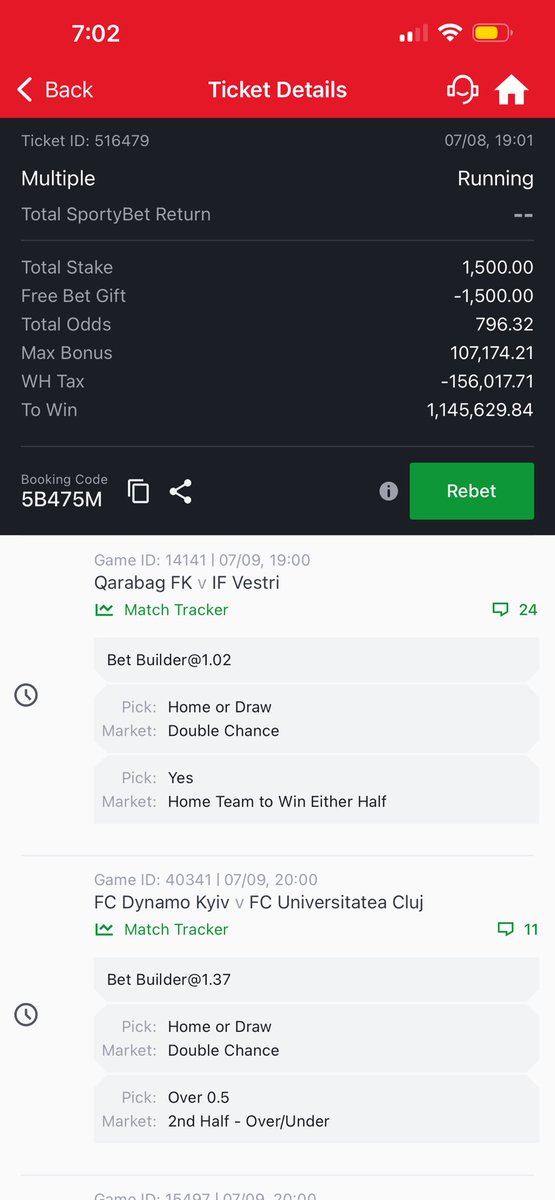 Injinia777's tweet photo. KAMPUNI👉 : SPORTYBET
TRENI LA WIKI ODDS 700+⚽️🔥🔥🔥

CODE👉 : 5B475M

"Edit, Pick some or Play All"