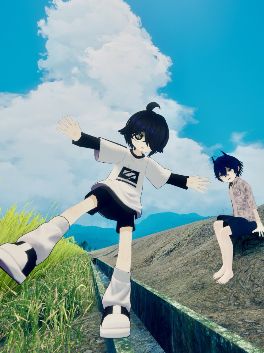 TUTUMIGAMI_592's tweet photo. 今日は写真を沢山撮ってもらいましたよ

#MON0_3D #NoizRE https://t.co/qJomZuS2Dc