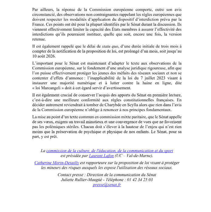 Sénat tweet media