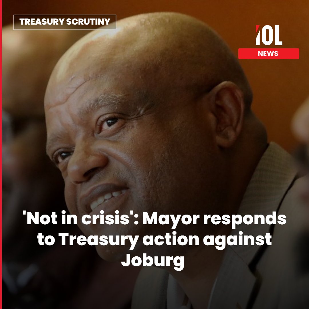 IOL's tweet photo. Johannesburg Executive Mayor Dada Morero insists the city is “not in crisis” despite National Treasury invoking intervention measures over financial management. He confirmed the 2026/27 budget is funded and promised to protect essential services while addressing cash flow challenges.
Read on https://t.co/N309IW14t6
#joburgfinances #DadaMorero #TreasuryIntervention