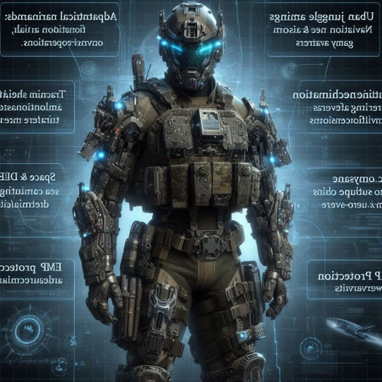 Acmares1973's tweet photo. Quantum AI Exoskeleton Suit represents the future of warfare, combining biomechanical enhancements, Quantum AI processing, and next-gen weaponry into a game-changing battlefield asset. It transforms soldiers into nearly unstoppable combat units, capable of executing high-risk missions with precision, speed, and adaptability.