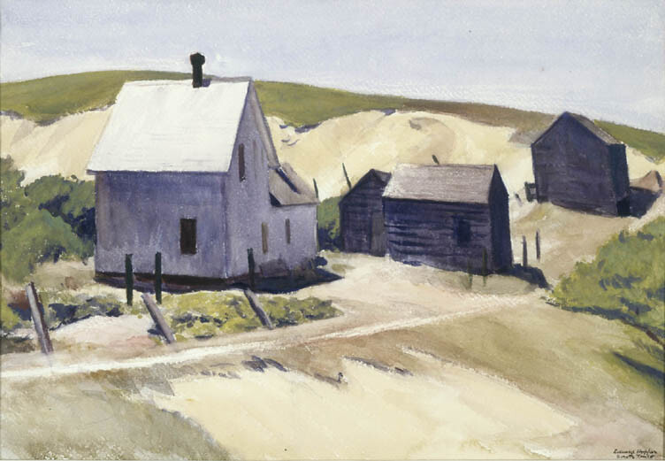 artisthopper's tweet photo. Lewis Farm - 1930 #artbots #hopper https://t.co/AtU5SsZier