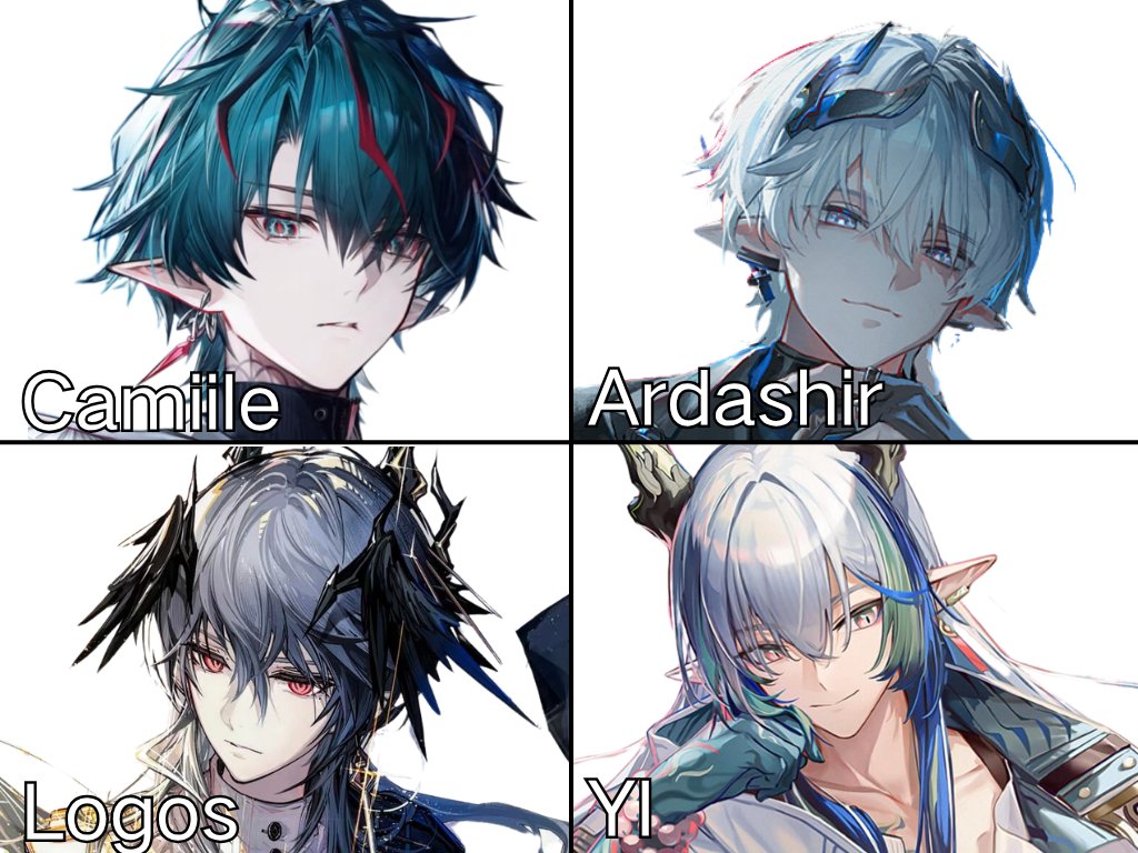 IvePlayedThat's tweet photo. I can't decide who's the hottest...
#ArknightsEndfield #Endfield #Arknights #Camille  #Logos https://t.co/vzl99PX0jz