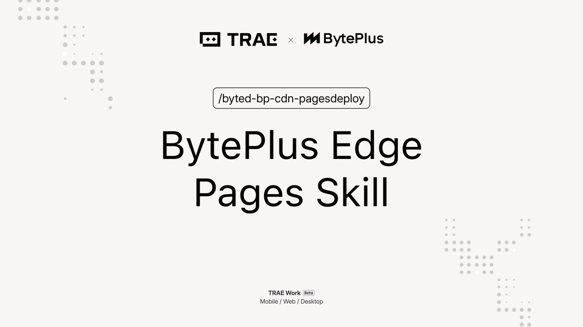 TRAE tweet media