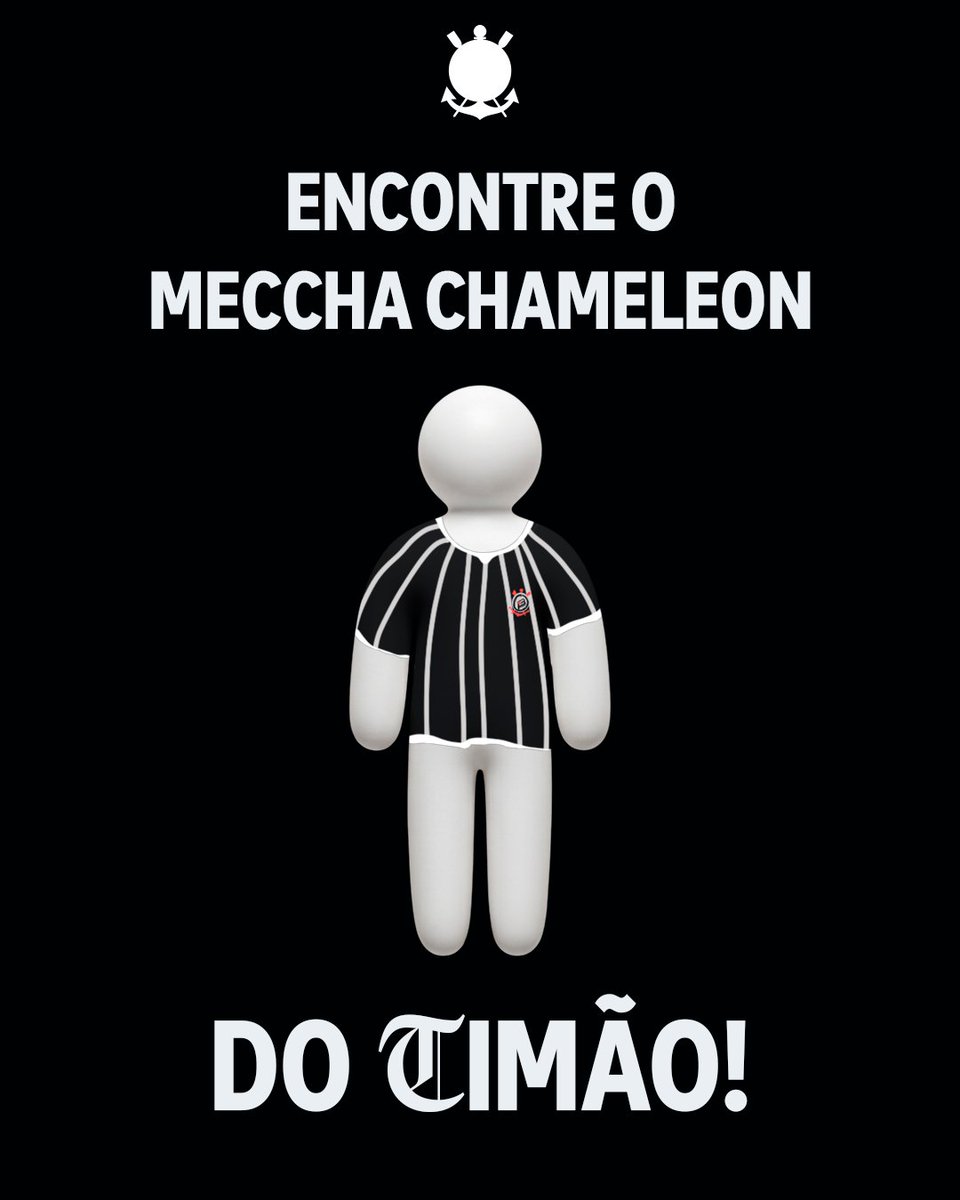 Corinthians's tweet photo. Entramos na brincadeira do #MecchaChameleon! 

Conseguiram encontrar todos, Fiel? 👇

#VaiCorinthians https://t.co/3DLxLuG5SP