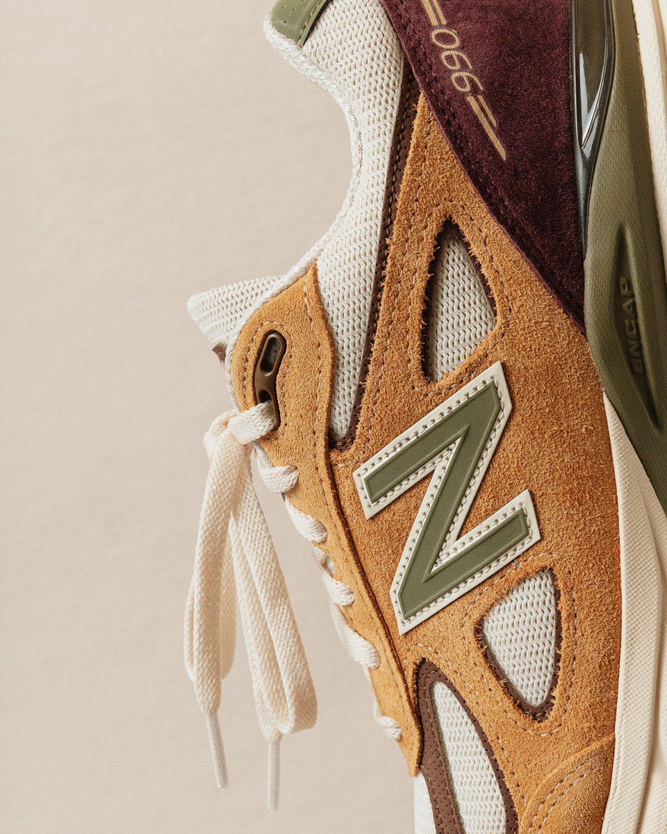 ArabLincoln's tweet photo. FIRST OFFICIAL LOOK: CNCPTS x NB 990v4 “Patina” 🍷🌐🐓🌿🏷️  Coming soon 👀 https://t.co/4Hgi46U74c