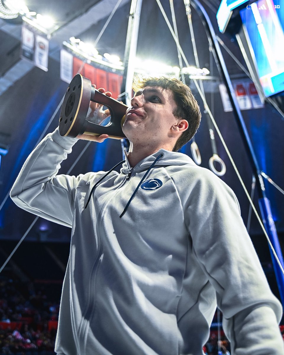 PennStateMGYM's tweet photo. In a league of his own.

#WeAre https://t.co/OqESxZFbkv