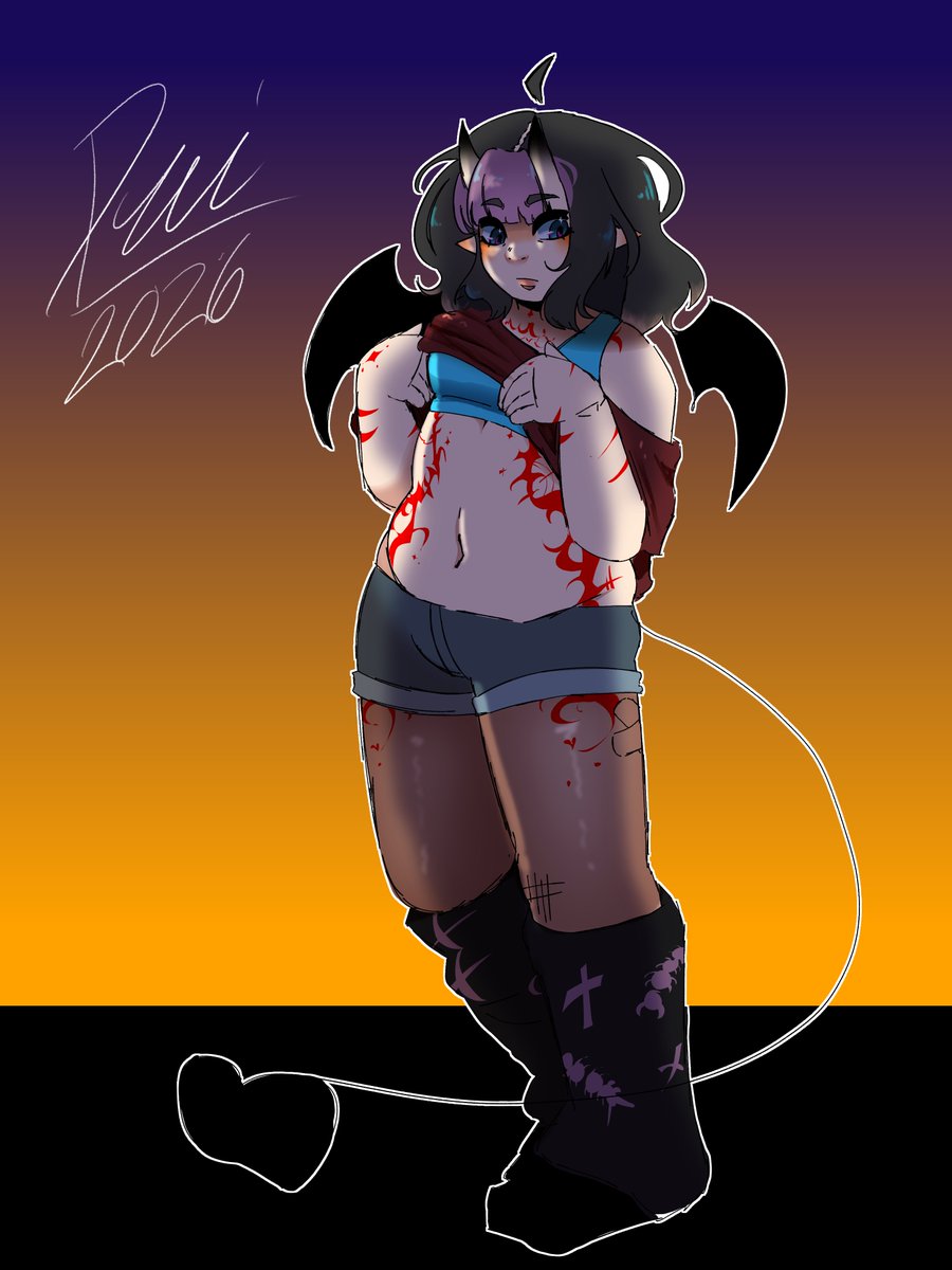 Devipookiee's tweet photo. might aswell share some art works i made, posted them on bluesky but not here, whoops

#vtuber #art #artist #smallartist https://t.co/83saZAqtlE