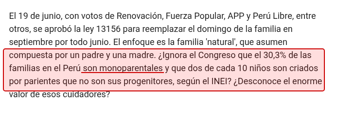 kratosoft's tweet photo. @larepublica_pe @Lastejedoras_pe Que papá o mamá o ambos ya no se encuentren junto a los hijos, no cambia el concepto de familia nuclear, que es lo que esta ley defiende.

Genios de la desinformación, acaban de construir un enorme "hombre de paja" y no contentos con eso aplican la falacia falsa equivalencia. https://t.co/eQ0LtMsT5Q