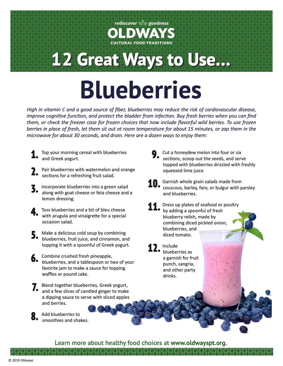 OldwaysPT's tweet photo. Blueberries are a food-lover's best friend 🫐 

Whether you have them frozen or fresh, blended or by themselves, try one of these 12 ways to enjoy blueberries this National Blueberry Day... https://t.co/7sqWYJe7YH https://t.co/D31TIv1GfE