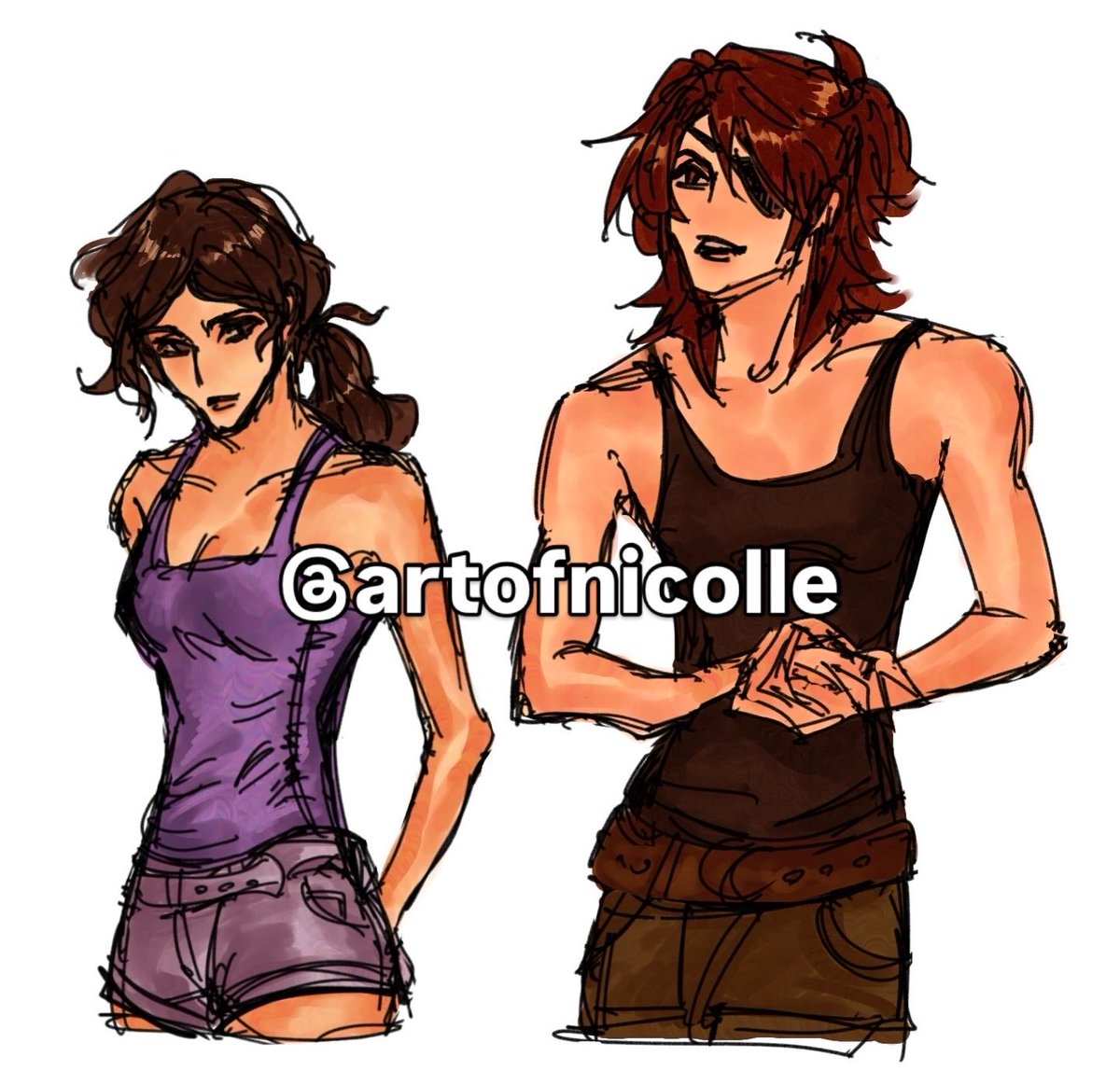 art_of_nicolle's tweet photo. Practice
#attackontitan #aot #hange #pieck #hangezoe https://t.co/ersS3WRQcV