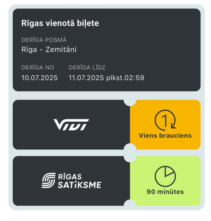 JPantelejeva's tweet photo. Laba ziņa no Rīgas domes - vienotā biļete @ViviVilciens un @Rigassatiksme_ būs pieejama vēl līdz gada beigām un biļete darbosies ne tikai A zonām, bet arī B, C, D un E.  Vienotā biļete ļauj ieekonomēt 1 Eur un padara vieglāku pārvietošanos Rīgas-Pierīgas robežās. https://t.co/DoqkMKkruK