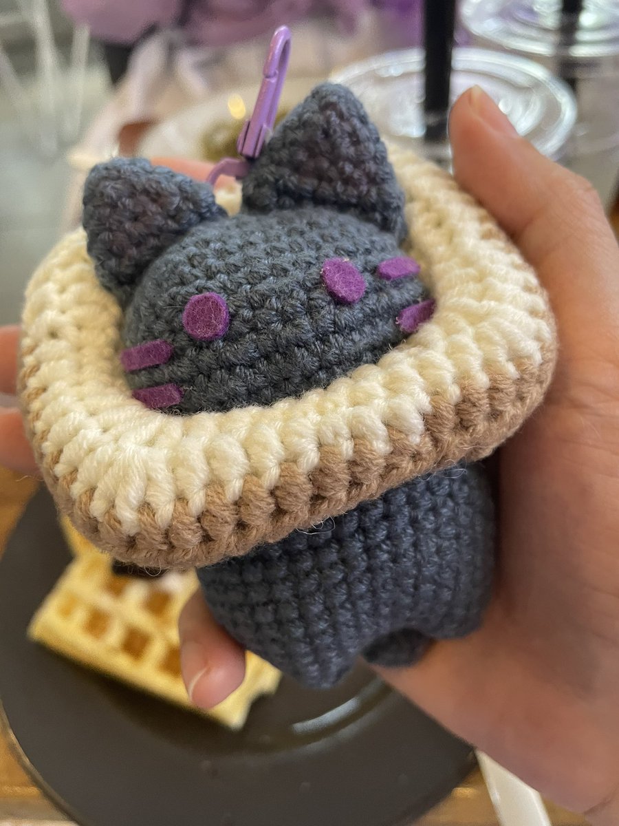 staarsheeps's tweet photo. It’s been about a couple of weeks since the CSE (I forget to update this account!!!) and I’m still over the moon about the crochet Berry from @reki_apples 😭😭😭🐈‍⬛ https://t.co/iG9v9V7ypK