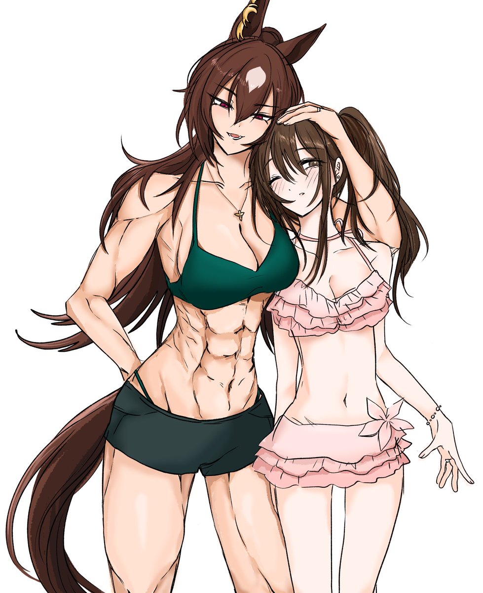 siriusjfu's tweet photo. シリトレ♀
우마무스메와 인간의 근력 차이 https://t.co/vaEvPnSZ1e