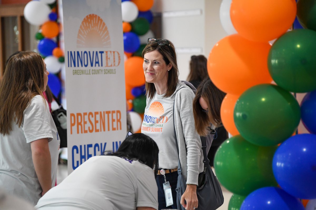 gcschools's tweet photo. Innovation, inspiration and collaboration are on full display this week at the InnovatED Summer Summit! (1/4) https://t.co/6uIjF8UDWF