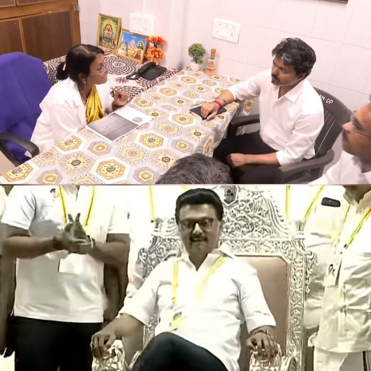 Smileysiva97's tweet photo. Everyone, take a moment to look at this. 

This is the difference between a leader who truly respects people and one who doesn't. ❤️ https://t.co/ceSRnDablN