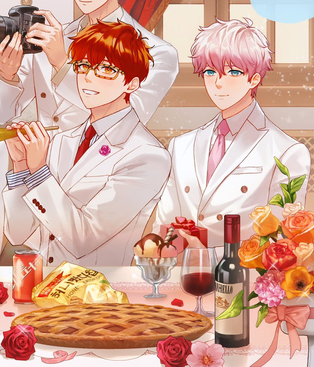 missx707's tweet photo. GEMELOS CHOI! Y SUS CORBATAS QUE COMBINAN CON SU CABELLO 😭😭😭 QUE LINDOS @:#-&amp;$$:$&amp;# https://t.co/ho87V7AJoj