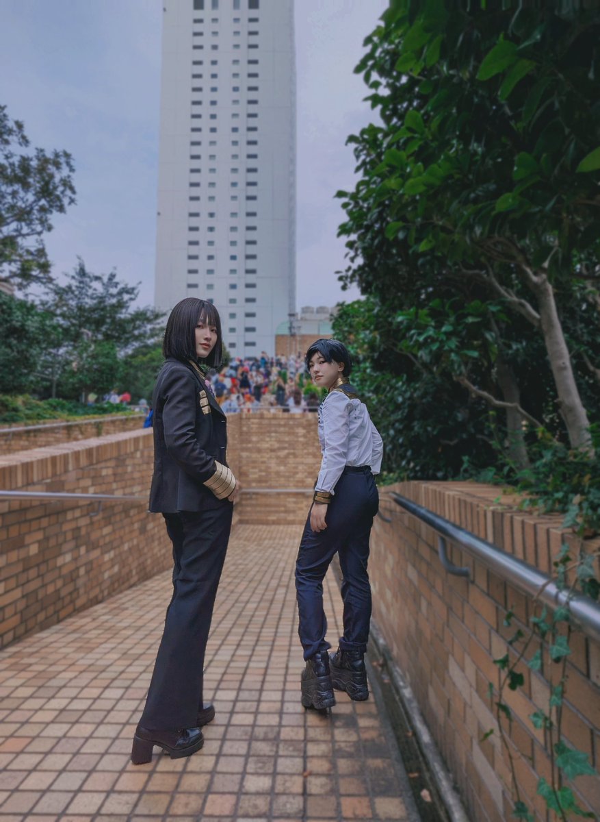 sesyu_cos's tweet photo. ⚠cosplay⚠
🇯🇵3️⃣　🦊、🟦

さきを開く者たちの背

#池袋アコスタ https://t.co/cvwVhuSUAX