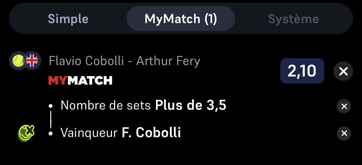 nadyec_'s tweet photo. Pronos du jour: 2.10 🔥

Wimbledon 🇬🇧 https://t.co/DG0cDX2PAE