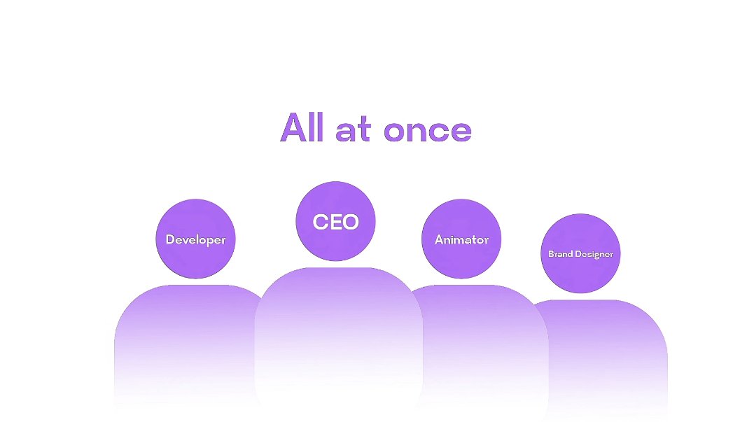 WxATech's tweet photo. The biggest lie we've been told is that "the hustle" means doing it all alone.

You can't be the CEO, developer, animator, brand designer, marketer, customer support, and accountant all at once.

Eventually...
You stop building the business.
The business starts breaking you. https://t.co/ugwrBYYNxY