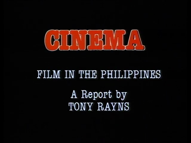 JLaneria's tweet photo. Learned about Tony Rayns passing because folks shared an IG post of mine from 2017. Episode 19 of British docu series Visions was on the Philippines. It was uploaded for a time in YT and later taken down. Aired in 1983, towards the end of Marcos military rule. RIP. https://t.co/6m4Z48qUnP