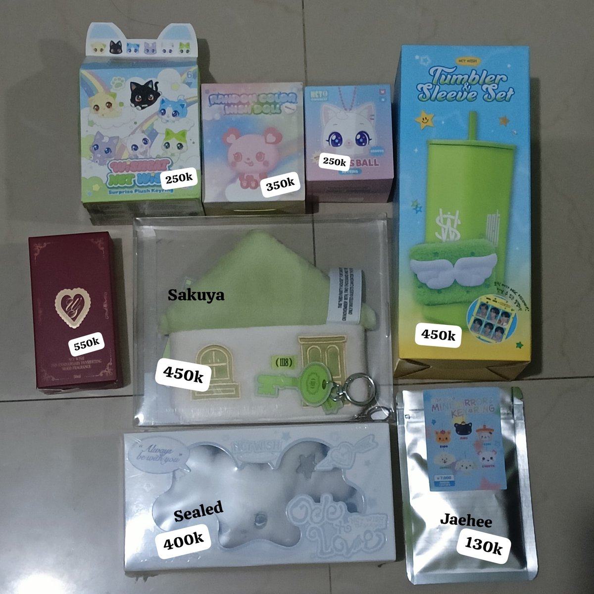 _kucil39's tweet photo. *◍ /WTS/ WANT TO SELL ◍*

Ready ina
• wichu eros Sealed 
• rendom mirror jaehee ver 
• wishcat jaehee ver 
• rendom doll sakuya pink ver
(Sisanya set complete)

✅ Bebas DP/splitpay/cicilan
✅ Harga bersih ina
⚠️ Proof setelah fix order/setelah dp https://t.co/4zuj2coGGQ