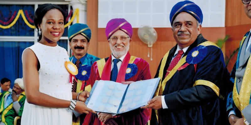 VoiceOfTheEast's tweet photo. Stella Chinelo Emelife has made history at the University of Mysore, India, graduating as the Best MSc Chemistry student and winning 20 gold medals, five cash prizes, and a university scholarship.

Her outstanding achievement marks the first time in the university’s 99-year history that a student has reached this milestone.

Congratulations to Stella Chinelo Emelife.