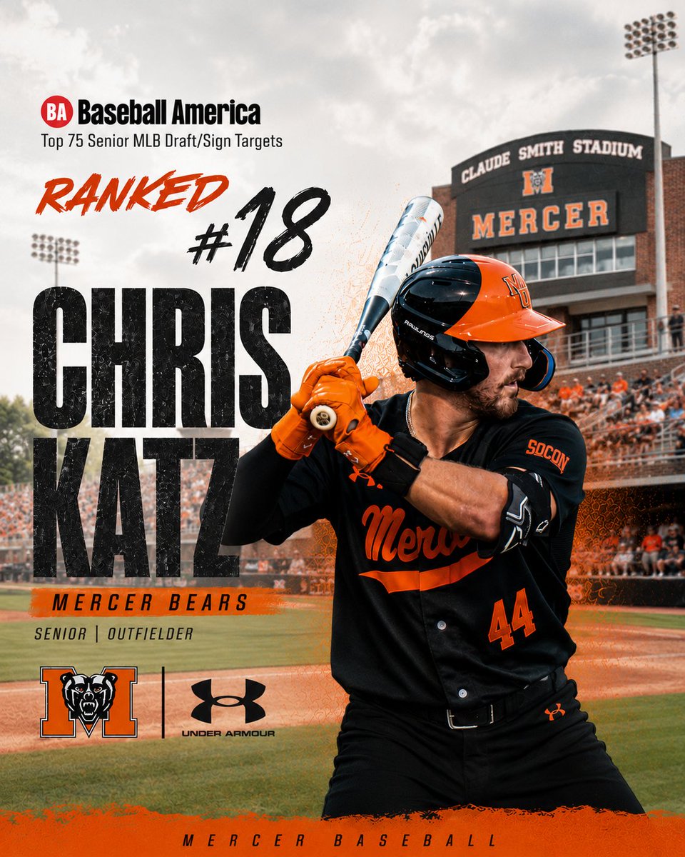 robkatz's tweet photo. #mlbdraft 

@MercerBaseball https://t.co/fgAQuk4dat