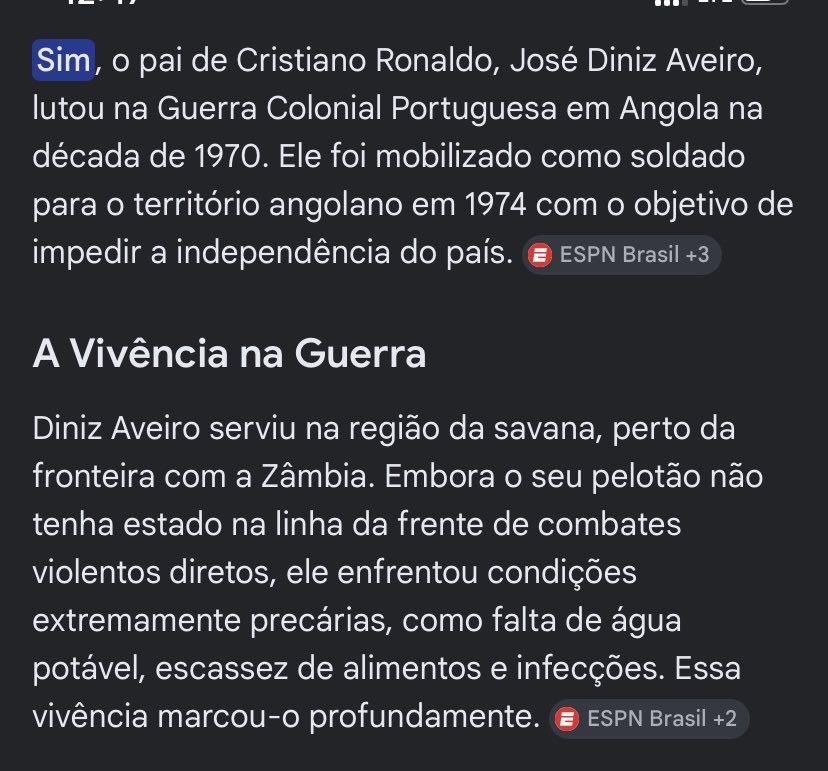 FernandoDaGraa2's tweet photo. O Velho desse gajo afinal lutou contra a independência de Angola🤣🤣🤣🤣
“Nenhum português quis ver os angolanos independentes, queriam eles como escravos.” https://t.co/vlXcoZcXrb