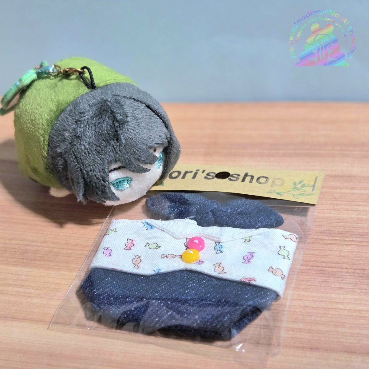 moerukaeru's tweet photo. こちらも織さん(@LivingWithMochi)のお洋服

一着しかお迎えしなかったのが悔やまれる可愛さ😭
我が家のこもちたちには交代で着てもらいます😌

そしてなにより https://t.co/LM36gSuOug