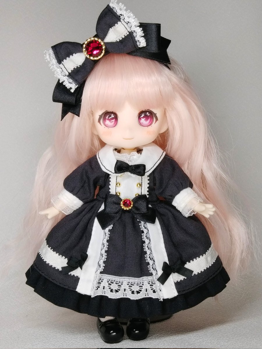 シモンハルビック　リプロドール1体　真ん中セーラードレスの人形のみ クラシカルセーラーワンピ🎀】 リボンいっぱいのキュートなセーラー