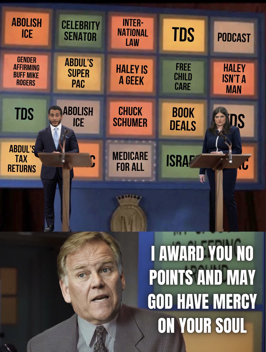 PatriotPostGirl's tweet photo. The clown show came to Grand Rapids last night for Michigan’s lefty U.S. Senate debate. Haley called Abdul a camera-chasing celebrity wannabe who’s hiding his tax returns, while he clapped back at her for taking AIPAC money and then went straight into abolishing ICE and promoting international law. How does any of this help Michigan at all?