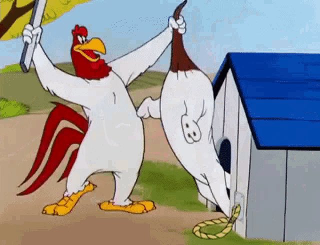 carrutherslive's tweet photo. Today's Photo Challenge: LARGE BIRDS
Quote it or Share it ๐
1) Teacher Foghorn Leghorn
2) Baseball Foghorn Leghorn
3) Shocked Foghorn Leghorn
4) Action Foghorn Leghorn
#PhotoChallenge #LargeBirds https://t.co/E9A9SBBrxl