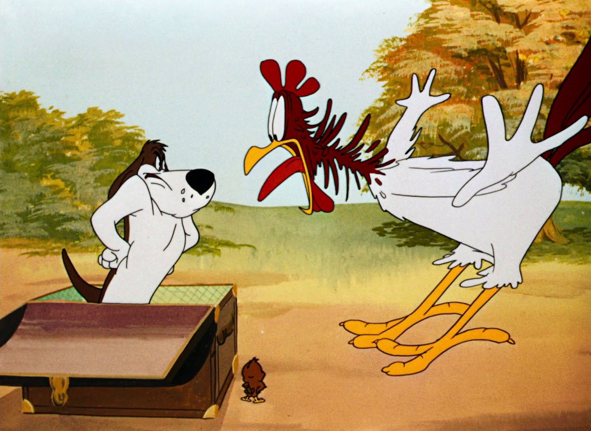 carrutherslive's tweet photo. Today's Photo Challenge: LARGE BIRDS
Quote it or Share it ๐
1) Teacher Foghorn Leghorn
2) Baseball Foghorn Leghorn
3) Shocked Foghorn Leghorn
4) Action Foghorn Leghorn
#PhotoChallenge #LargeBirds https://t.co/E9A9SBBrxl