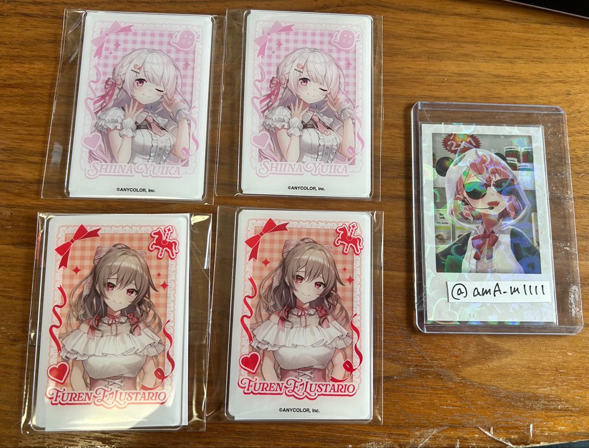 Ama_n1111's tweet photo. @torihiki_201116 初めまして、検索よりお声がけ失礼します。
当方、レナ様お求めの方を所持しております。
上段の方との1:1の交換は可能でしょうか。ご検討頂けますと幸いです。 https://t.co/Oyd35pPORh